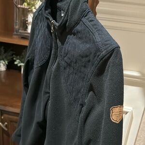 Women’s Black Eddie Bauer Sport Full Zip Sz M